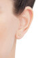 ფოტო #6 პროდუქტის 2-Pc. Set Star & Moon Polished Stud Earrings in 14k Gold