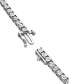 Фото #4 товара Men's Diamond 24" Tennis Necklace (2 ct. t.w.) in Sterling Silver