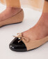 ფოტო #13 პროდუქტის Women's Luci Cap Toe Ballet Flats