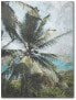 Фото #1 товара Coconut Beach Gallery-Wrapped Canvas Wall Art - 16" x 20"