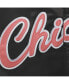 Фото #2 товара Men's Black Chicago Bulls Big and Tall Hardwood Classics Raglan Satin Full-Snap Jacket
