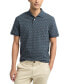 Фото #1 товара Men's Micro Geometric Print Short Sleeve Polo Shirt