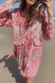 Фото #2 товара Мини-платье с принтом в стиле пэчворк ZARA