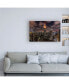 Фото #3 товара Bruce Gett Orange 9-11 Canvas Art - 27" x 33.5"