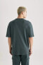Erkek T-shirt B4221ax/gn1082 D.green
