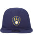 Фото #2 товара Infant Boys and Girls Navy Milwaukee Brewers My First 9FIFTY Adjustable Hat