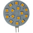 Фото #1 товара Лампочка светодиодная вертикальная GOLDENSHIP 15 SMD 5050 3W 12-30V G4