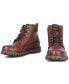 Фото #5 товара Men's Storr Waterproof Lace-Up Leather Derby Boots