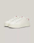 Tommy Jeans Flatform Trainers in White