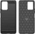 Hurtel Carbon Case elastyczne etui pokrowiec Vivo Y55 / Y75 / Y33s / iQOO Z6 / iQOO U5 czarny