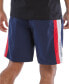 ფოტო #2 პროდუქტის Men's Ivy League Regular-Fit Colorblocked Crinkled Shorts