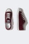 Erkek Düz Taban Bağcıklı Keten Sneaker A7524AXNS