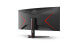 Фото #3 товара AOC CU34G2XE/BK 34'' VA Curved Monitor 3440x1440 144Hz 1ms 2x Displayport 1x - 34" - 1 ms