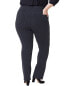 Фото #2 товара Nydj Plus Marilyn Straight Jean Women's Grey 24W