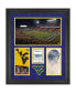 Фото #1 товара West Virginia Mountaineers Milan Puskar Stadium Framed 20'' x 24'' 3-Opening Collage
