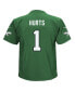 ფოტო #3 პროდუქტის Infant Boys and Girls Jalen Hurts Kelly Green Philadelphia Eagles Alternate Game Jersey