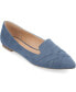 ფოტო #1 პროდუქტის Women's Mindee Pointed Toe Flats