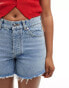 HUGO RED denim shorts in light wash Hell/Pastellblau, W27 - фото #4