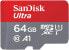 SanDisk Ultra microSDHC memory card + SD adapter with A1 app performance up to 120 MB/s, Class 10, U1