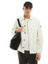 Фото #1 товара Calvin Klein cotton nylon overshirt in white