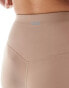 ASOS 4505 Icon 3 inch booty short in soft touch with quick dry in biscuit