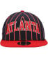 Фото #3 товара Men's Navy and Red Atlanta Braves City Arch 9FIFTY Snapback Hat