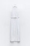 Фото #4 товара Платье миди с горловиной халтер ZARA
