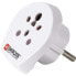 Фото #2 товара SKROSS 1.500217-E - Type C (Europlug) - Universal - Type D (UK) - Type H (IL) - Type K (DK) - 100 - 250 V - 10 A - White