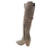 Diba True Money Maker 68718 Womens Brown Suede Slip On Knee High Boots 9 - фото #6