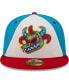 ფოტო #3 პროდუქტის Men's White, Red Vejigantes de Scranton/Wilkes-Barre Copa De La Diversion 59FIFTY Fitted Hat