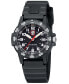 ფოტო #2 პროდუქტის Women's Swiss Leatherback Sea Turtle Dive Black Rubber Strap Watch 39mm