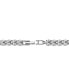 Фото #3 товара Sterling Silver with Rhodium Plated Clear Marquise Cubic Zirconia Three-Row Horizontal Bracelet