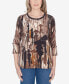 ფოტო #1 პროდუქტის Classic Conversational Crew Neck Top