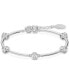 ფოტო #1 პროდუქტის Rose Gold-Tone Crystal Station Bangle Bracelet