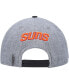 Фото #4 товара Men's Gray, Black Phoenix Suns Classic Logo Two-Tone Snapback Hat