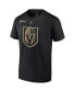 ფოტო #4 პროდუქტის Men's Jack Eichel Black Vegas Golden Knights 2023 Stanley Cup Champions Big and Tall Name and Number T-shirt