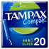 Фото #1 товара TAMPAX Compak Super 20 Units Compresses