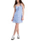 ფოტო #1 პროდუქტის Juniors' Mesh Mini Dress