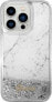 Guess Etui Guess GUHCP14LLCSGSGH Apple iPhone 14 Pro biały/white hardcase Liquid Glitter Marble