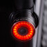 Фото #12 товара Lampka rowerowa tylna LED USB-C czerwone światło sensor STOP czarna