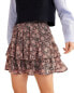 Фото #2 товара Boden Ruffle Mini Skirt Women's
