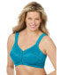 Фото #1 товара Plus Size Front Close Wireless Posture Bra