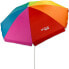 Пляжный зонт Aktive Разноцветный Сталь 180 x 185 x 180 cm (12 штук)