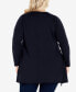 Фото #2 товара Plus Size Johana Round Neck Sweater