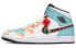 Air Jordan 1 Mid GS 554725-170 Sneakers