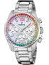 Фото #1 товара Festina F20606/2 Boyfriend Chronograph Ladies Watch 38mm 10ATM