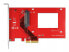 Delock 90071 - PCIe - U.3 - Male - Red - Silver - PC - China