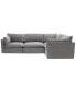 Фото #12 товара Marsten 126" 4-Pc. Fabric Sectional Sofa, Created for Macy's