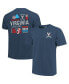 Фото #1 товара Men's Navy Virginia Cavaliers Red, White & Hoo T-shirt