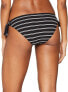 Seafolly Women's 189824 Inka Rib Tie Side Hipster Bikini Bottom Swimwear Size 8